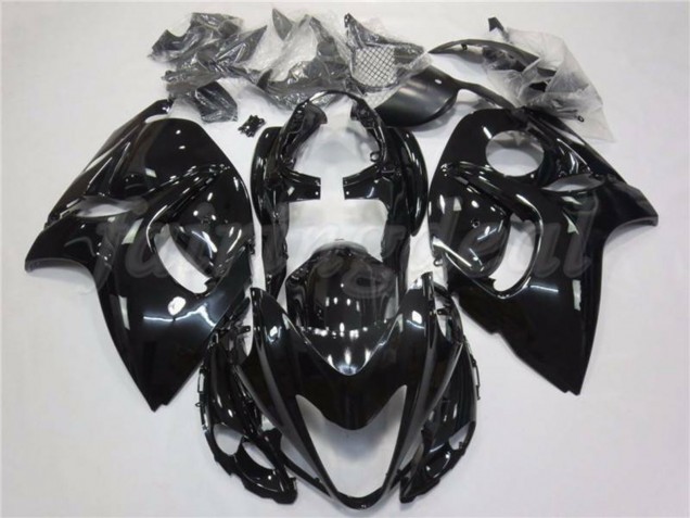 2008-2020 Suzuki GSXR 1300 Hayabusa Motorcycle Fairings - Glossy Black UK