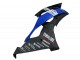 2008-2016 Yamaha YZF R6 Motorcycle Fairings - White Blue Matte Black Yamalube UK