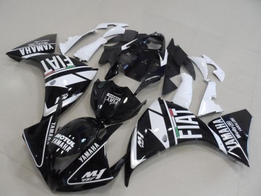 Buy 2009-2011 Yamaha YZF R1 Motorcycle Fairings - White Black Motul Fiat UK