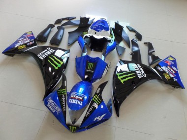 Buy 2009-2011 Yamaha YZF R1 Motorcycle Fairings - White Blue Black Green Monster Yamalube Graves UK