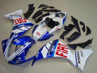 Buy 2009-2011 Yamaha YZF R1 Motorcycle Fairings - White Blue Red Fiat UK
