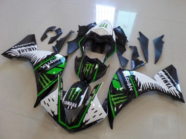Buy 2009-2011 Yamaha YZF R1 Motorcycle Fairings - White Blue Black Green Monster UK