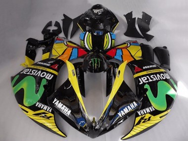 Buy 2009-2011 Yamaha YZF R1 Motorcycle Fairings - Rossi MoviStar UK