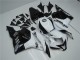 2009-2012 Honda CBR600RR Motorcycle Fairing - White Glossy Black Repsol UK
