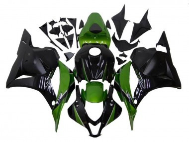 Buy 2009-2012 Honda CBR600RR Motorcycle Fairings - Black Green UK