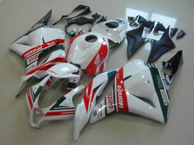 Buy 2009-2012 Honda CBR600RR Motorcycle Fairings - White Red Green Castrol UK