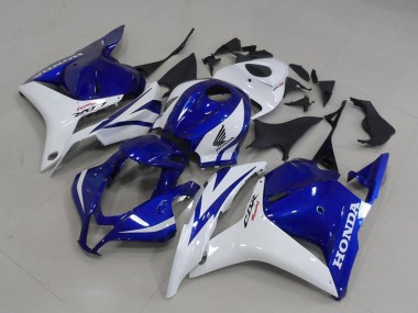 Buy 2009-2012 Honda CBR600RR Motorcycle Fairings - White Blue UK
