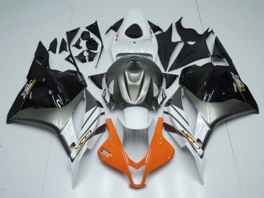 Buy 2009-2012 Honda CBR600RR Motorcycle Fairings - White Silver Orange Glossy Black UK