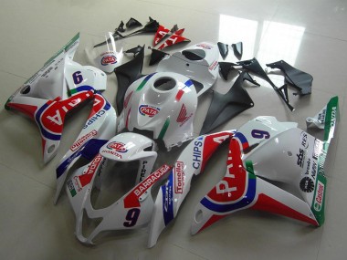 Buy 2009-2012 Honda CBR600RR Motorcycle Fairings - White Blue Red Pata UK