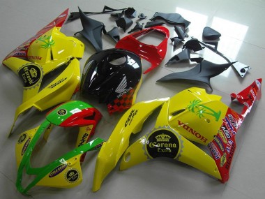 Buy 2009-2012 Honda CBR600RR Motorcycle Fairings - Yellow Red Green Glossy Black Corona Extra UK