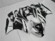 2009-2012 Kawasaki ZX6R Motorcycle Fairings - Glossy Black White UK