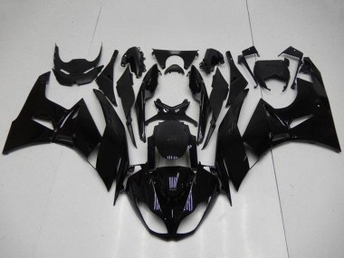 Buy 2009-2012 Kawasaki ZX6R Motorcycle Fairings - Glossy Black UK