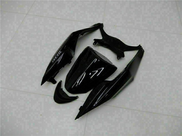 2009-2012 Kawasaki ZX6R Motorcycle Fairings - Glossy Black Green UK