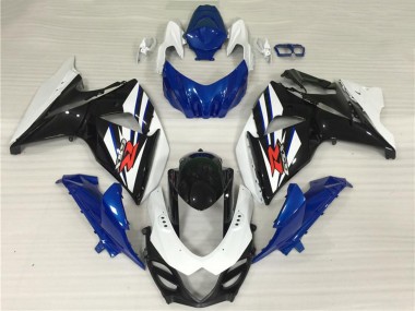 Buy 2009-2016 Suzuki GSXR 1000 Full Motorcycle Fairing Kits - White Blue Black UK