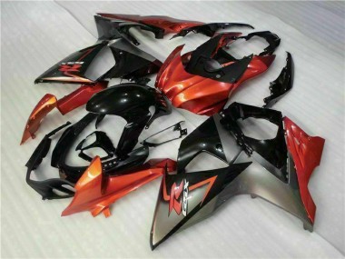 Buy 2009-2016 Suzuki GSXR 1000 Motorcycle Fairings - Orange Glossy Black UK