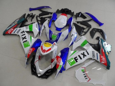 Buy 2009-2016 Suzuki GSXR 1000 Motorcycle Fairings - White Blue Green Yellow Red Fixi UK