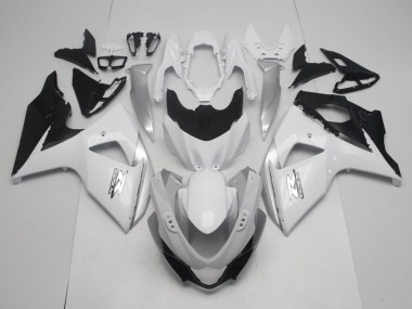 Buy 2009-2016 Suzuki GSXR 1000 Motorcycle Fairings - White Black OEM Style UK