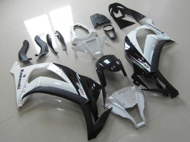 Buy 2011-2015 Kawasaki ZX10R Motorcycle Fairing - White Glossy Black UK