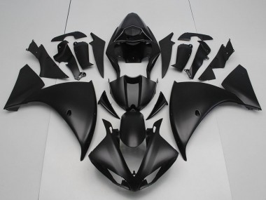 Buy 2012-2014 Yamaha YZF R1 Motorcycle Fairings - Matte Black UK