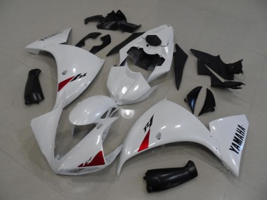 Buy 2012-2014 Yamaha YZF R1 Motorcycle Fairings - White UK