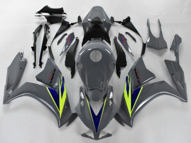 Buy 2012-2016 Honda CBR1000RR Motorcycle Fairings - Nardo Grey Blue Fluo Yellow UK