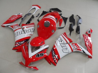 Buy 2012-2016 Honda CBR1000RR Motorcycle Fairings - White Red Liverpool 45 UK