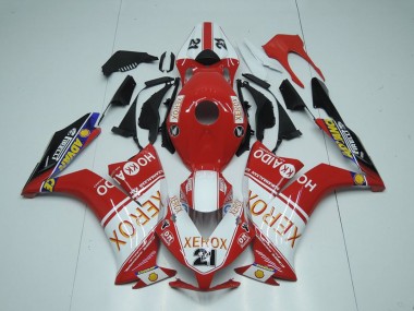 Buy 2012-2016 Honda CBR1000RR Motorcycle Fairings - White Red Glossy Black Xerox 21 UK