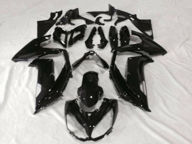 Buy 2012-2016 Kawasaki EX650 Motorcycle Fairings - Glossy Black UK