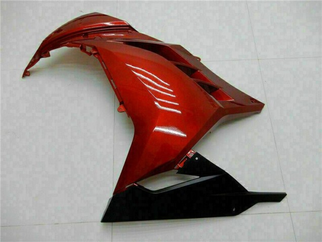 2013-2017 Kawasaki Ninja 300 EX300R Motorcycle Fairings - Red Black UK