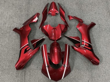 Buy 2015-2019 Yamaha YZF R1 Motorcycle Fairings - Red White Black UK