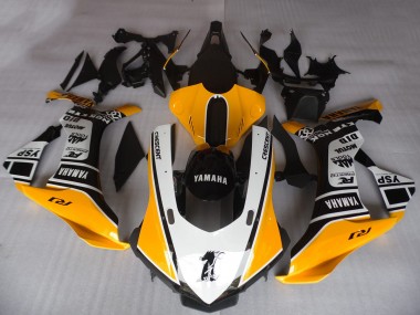 Buy 2015-2019 Yamaha YZF R1 Motorcycle Fairings - Orange White Black Motul YSP UK