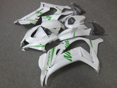 Buy 2016-2020 Kawasaki ZX10R Motorcycle Fairing - Pearl White Green UK