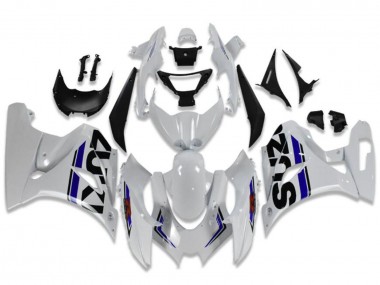 Buy 2017-2025 Suzuki GSXR 1000 Motorcycle Fairings - White Blue Black UK