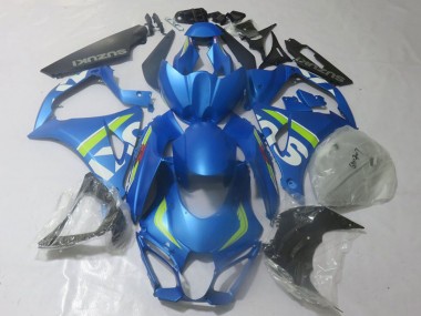 Buy 2017-2025 Suzuki GSXR 1000 Motorcycle Fairings - Blue Lime Green White UK