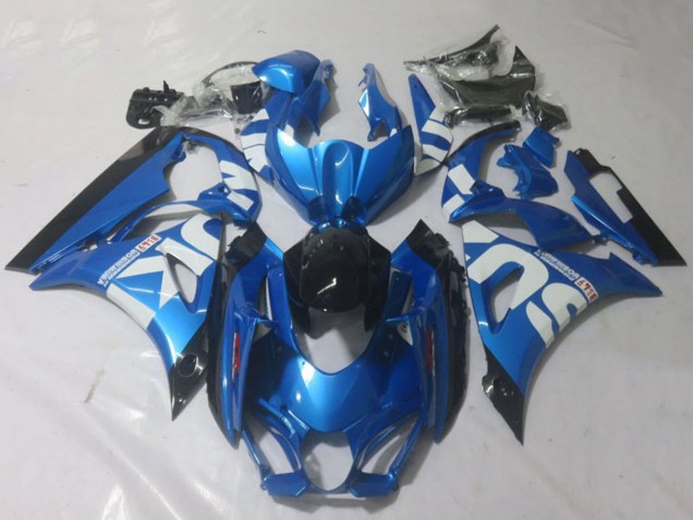 2017-2025 Suzuki GSXR 1000 Motorcycle Fairings - Blue White Black UK