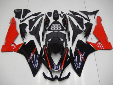 Buy 2009-2015 Aprilia RSV4 1000 Motorcycle Fairings - Black Red UK