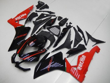 Buy 2009-2015 Aprilia RSV4 1000 Motorcycle Fairings - Glossy Black Red UK