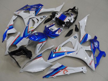 Buy 2009-2014 BMW S1000RR Motorcycle Fairings - White Red Blue Castrol Pirelli UK