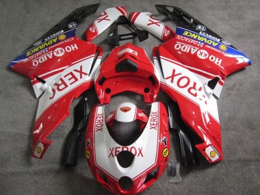 Buy 2005-2006 Ducati 749 Motorcycle Fairings - White Red Blue Glossy Black Xerox UK