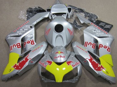 Buy 2004-2005 Honda CBR1000RR Motorcycle Fairings - Silver Yellow Red Bull UK