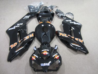 Buy 2004-2005 Honda CBR1000RR Motorcycle Fairings - Glossy Black Orange Repsol UK