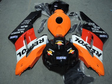 Buy 2004-2005 Honda CBR1000RR Abs Fairing Kits - Orange White Red Glossy Black Repsol UK