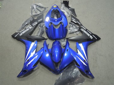 Buy 2004-2005 Honda CBR1000RR Motorcycle Fairings - Blue White Matte Black UK
