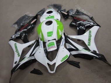 Buy 2004-2005 Honda CBR1000RR Motorcycle Fairings - White Green Glossy Black Hannspree UK