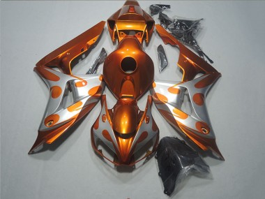 Buy 2006-2007 Honda CBR1000RR Motorcycle Fairings - Silver Dark Gold UK