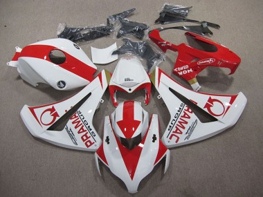 Buy 2008-2011 Honda CBR1000RR Motorcycle Fairings - White Red Pramac UK