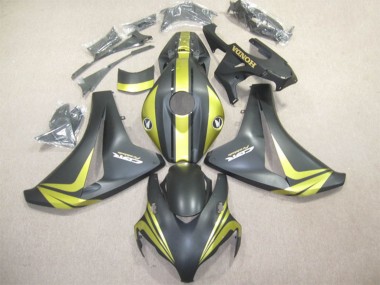 Buy 2008-2011 Honda CBR1000RR Motorcycle Fairings - Yellow Matte Black UK