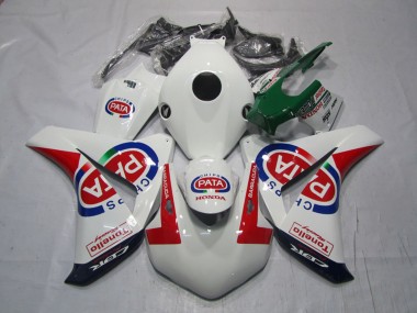 Buy 2008-2011 Honda CBR1000RR Motorcycle Fairings - White Red Blue Pata UK