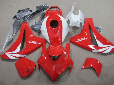 Buy 2008-2011 Honda CBR1000RR Motorcycle Fairings - White Red Fireblade UK