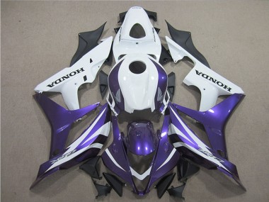 Buy 2007-2008 Honda CBR600RR Motorcycle Fairings - White Purple UK
